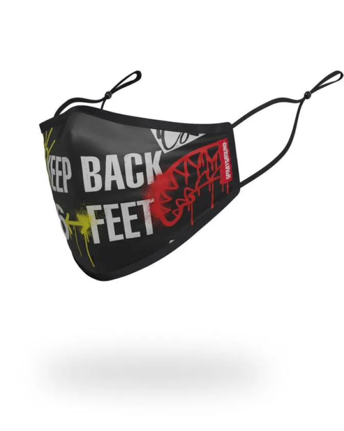 ADULT BACK IT UP FORM FITTING FACE MASK