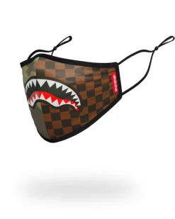 ADULT CHECKS u0026 CAMO FORM FITTING FACE MASK