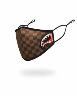 ADULT SHARKS IN PARIS (SIDE SHARK) FORM-FITTING FACE MASK