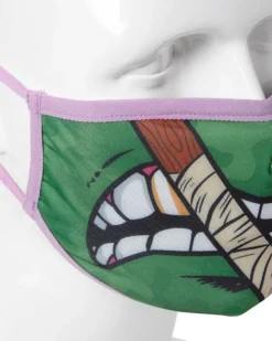 ADULT TMNT: DONATELLO SHARK FORM FITTING FACE-COVERING