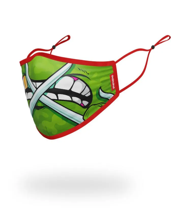 ADULT TMNT: RAPHAEL SHARK FORM FITTING FACE-COVERING