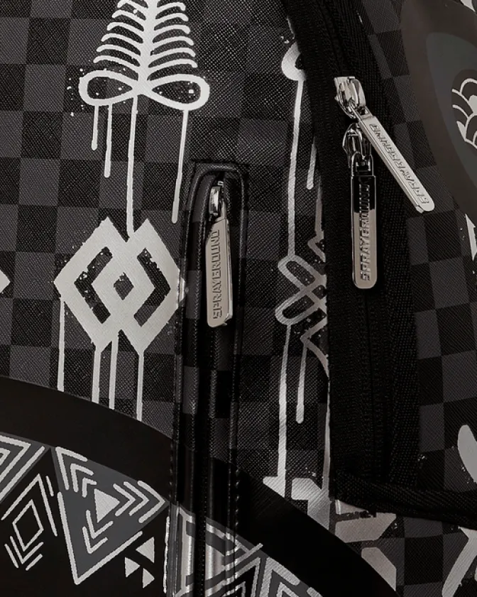 AFRICAN INTELLIGENCE 9 POWER GLYPHICS BACKPACK - SANDFLOWER COLLAB