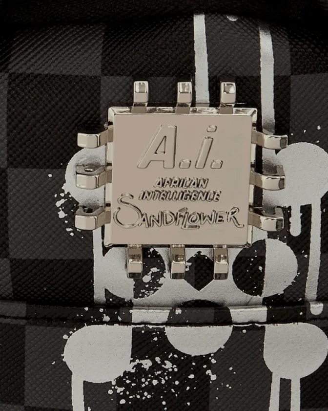 AFRICAN INTELLIGENCE 9 POWER GLYPHICS BACKPACK - SANDFLOWER COLLAB
