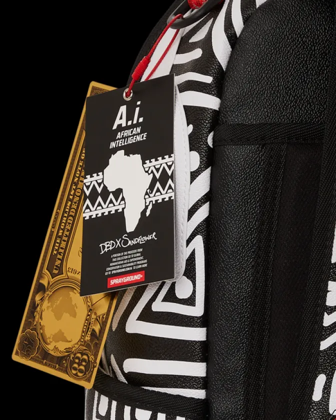 A.I.8 AFRICAN INTELLIGENCE - ORIGIN STORY BACKPACK (DLXV)