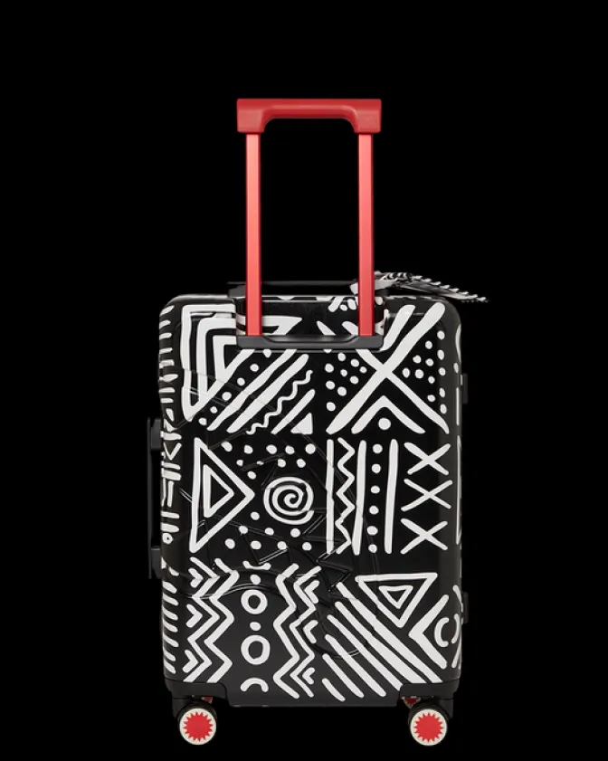 A.I.8 AFRICAN INTELLIGENCE - ORIGIN STORY SHARKNAUTICS HARDSHELL CARRY-ON LUGGAGE