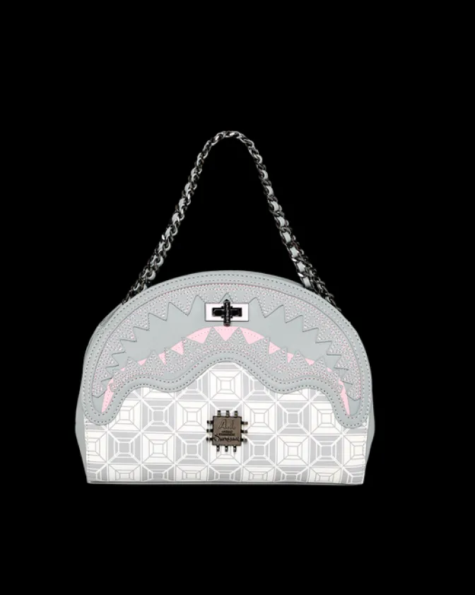 A.I.8 AFRICAN INTELLIGENCE BOOKED u0026 BUSY SHARK HANDBAG