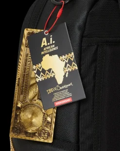 A.I.8 AFRICAN INTELLIGENCE GUILDED LEOPARD BACKPACK (DLXV)