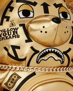 A.I.8 AFRICAN INTELLIGENCE PATH TO THE FUTURE II MEDIUM MONEYBEAR TEDDYBEAR BACKPACK