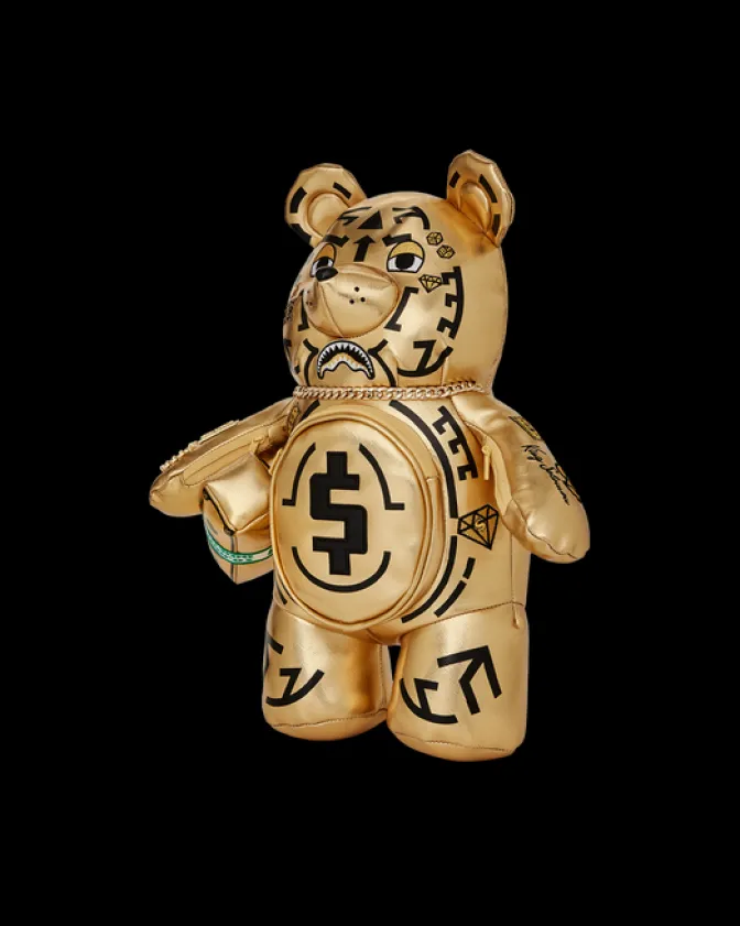 A.I.8 AFRICAN INTELLIGENCE PATH TO THE FUTURE II MEDIUM MONEYBEAR TEDDYBEAR BACKPACK