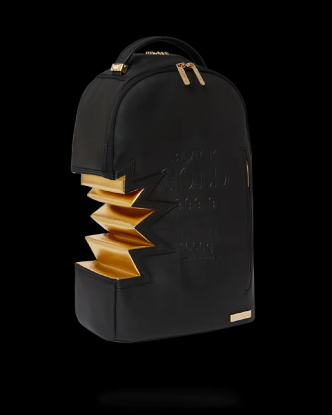 A.i.3 SHARK BITE BLACK GOLD BACKPACK (DLXV)