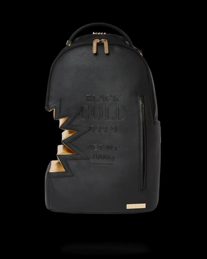 A.i.3 SHARK BITE BLACK GOLD BACKPACK (DLXV)