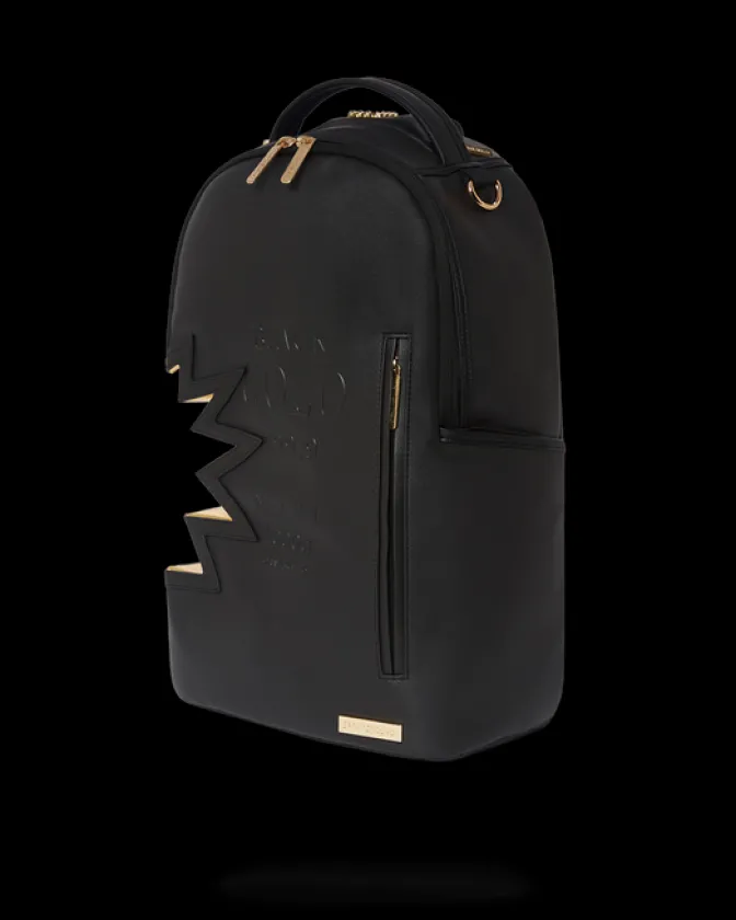 A.i.3 SHARK BITE BLACK GOLD BACKPACK (DLXV)
