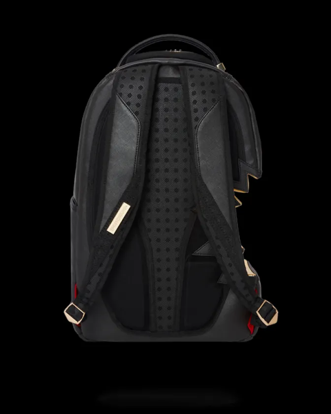 A.i.3 SHARK BITE BLACK GOLD BACKPACK (DLXV)