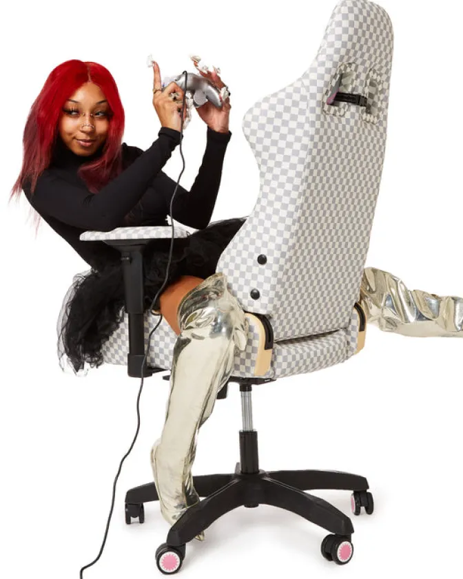 AIR TO THE THRONE JETSET GAMING CHAIR - SUPER RARE