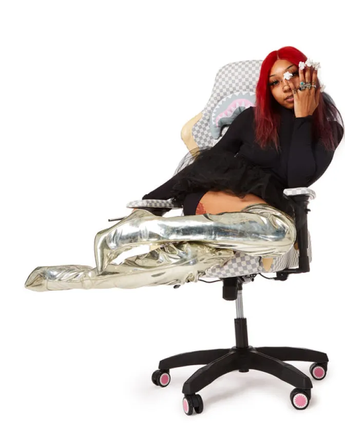 AIR TO THE THRONE JETSET GAMING CHAIR - SUPER RARE