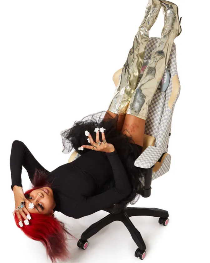 AIR TO THE THRONE JETSET GAMING CHAIR - SUPER RARE