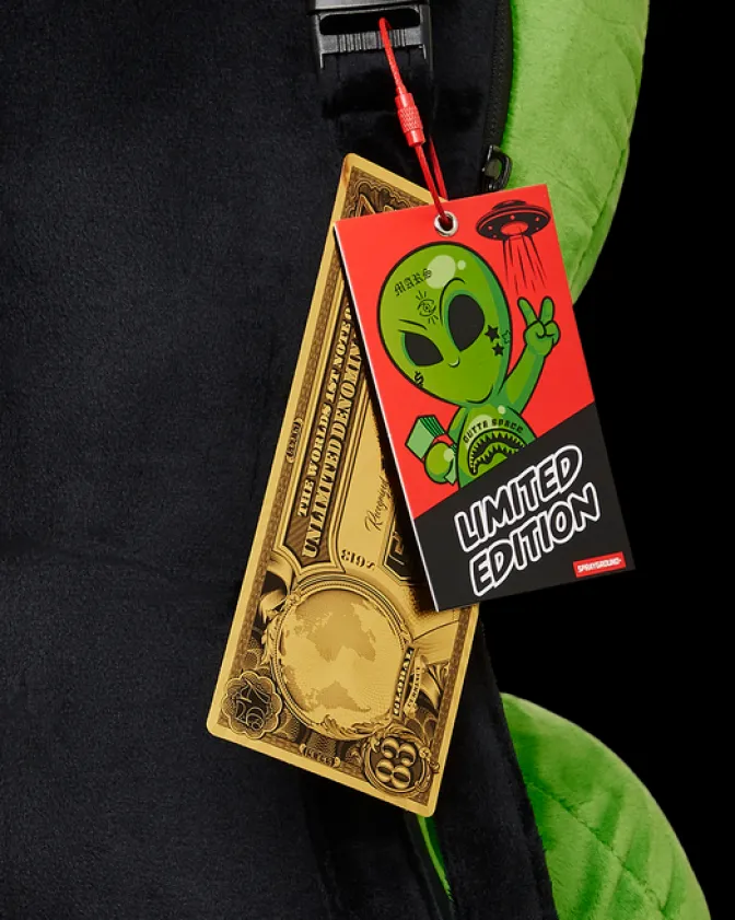 ALIEN PLUSH BACKPACK