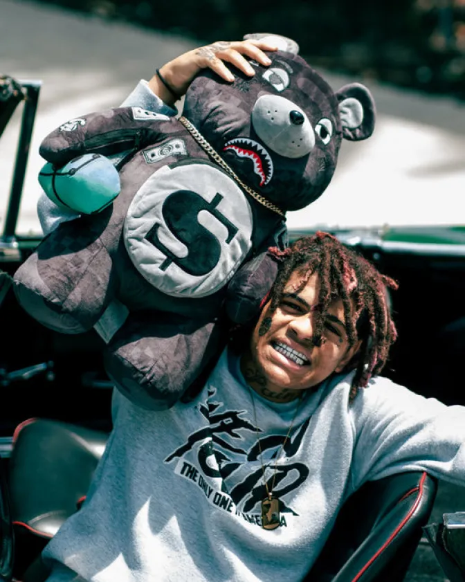 3AM NEVER SLEEP MONEYBEAR TEDDYBEAR BACKPACK