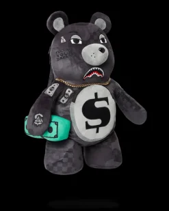 3AM NEVER SLEEP MONEYBEAR TEDDYBEAR BACKPACK