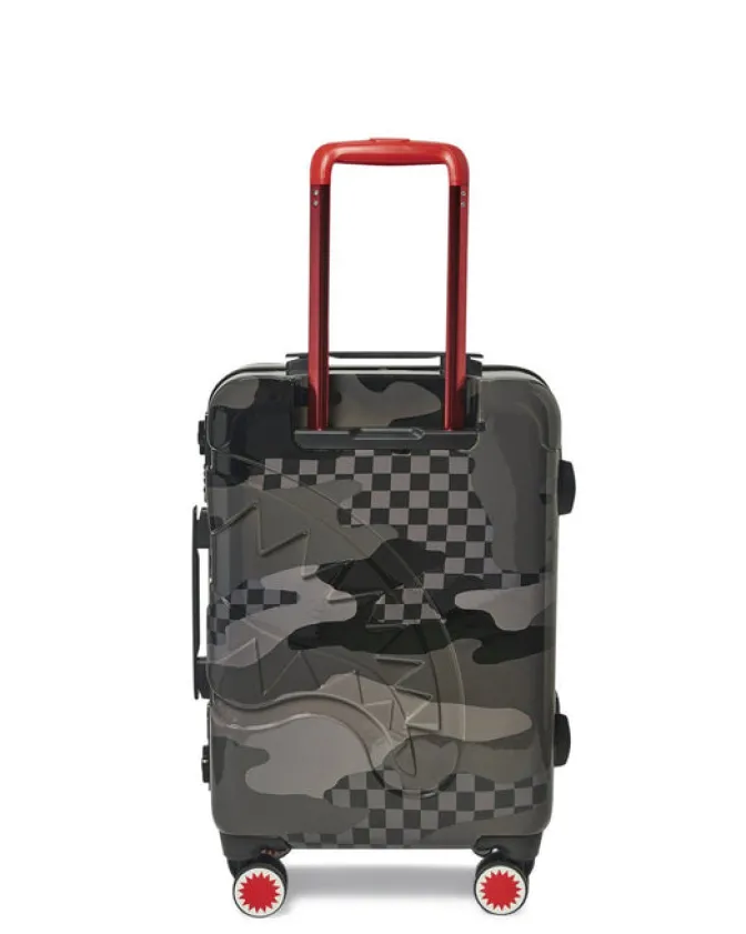 3AM NEVER SLEEP SHARKITECTURE HARDSHELL CARRY-ON LUGGAGE
