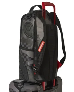 3AM NEVER SLEEP SHARKITECTURE HARDSHELL CARRY-ON LUGGAGE