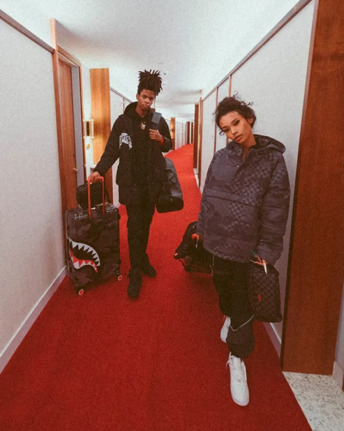 3AM SHARKNAUTICS 22u201d CARRY-ON LUGGAGE