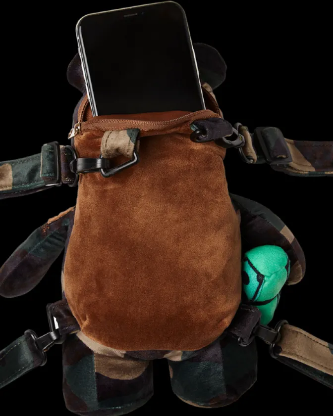 BEARCUB BACKPACK - CAMOCHECK MONEYBEAR