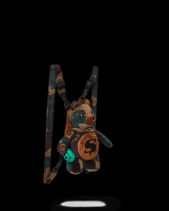 BEARCUB BACKPACK - CAMOCHECK MONEYBEAR