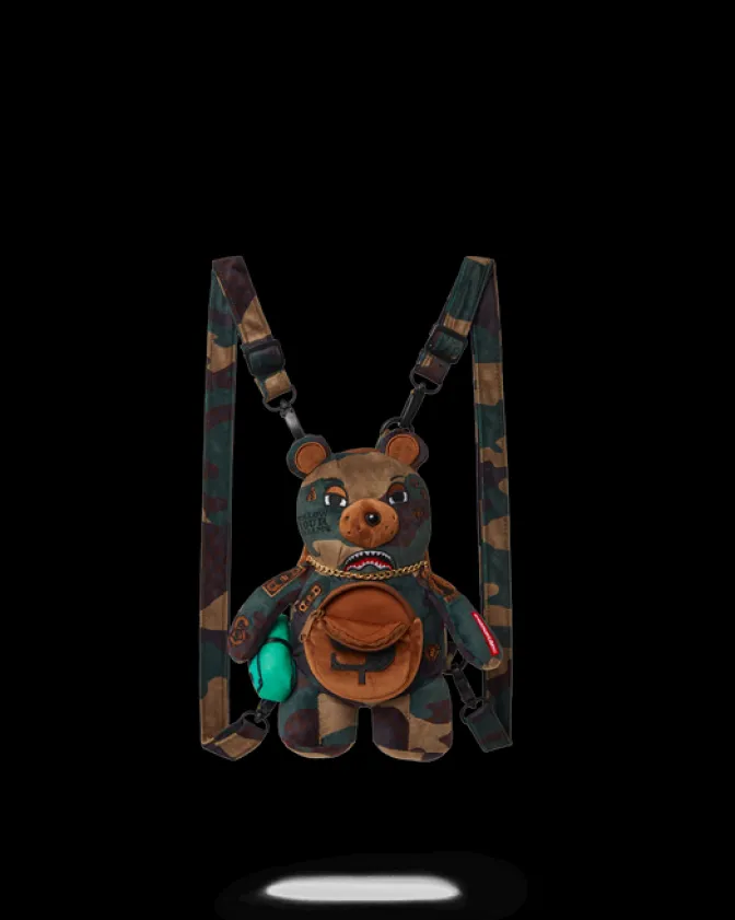 BEARCUB BACKPACK - CAMOCHECK MONEYBEAR