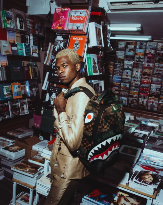 BIG SKY FUR SHARK BACKPACK