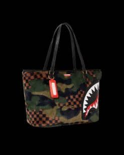 BIG SKY FUR SHARK TOTE