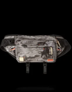 BLACK PANTHERA CAMO CROSSBODY