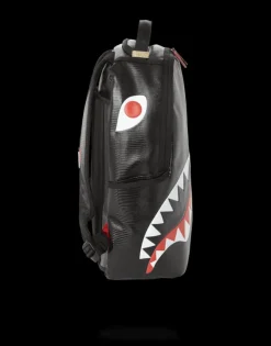 BLACK REPTILE SHARK BACKPACK (ONE OF ONE)