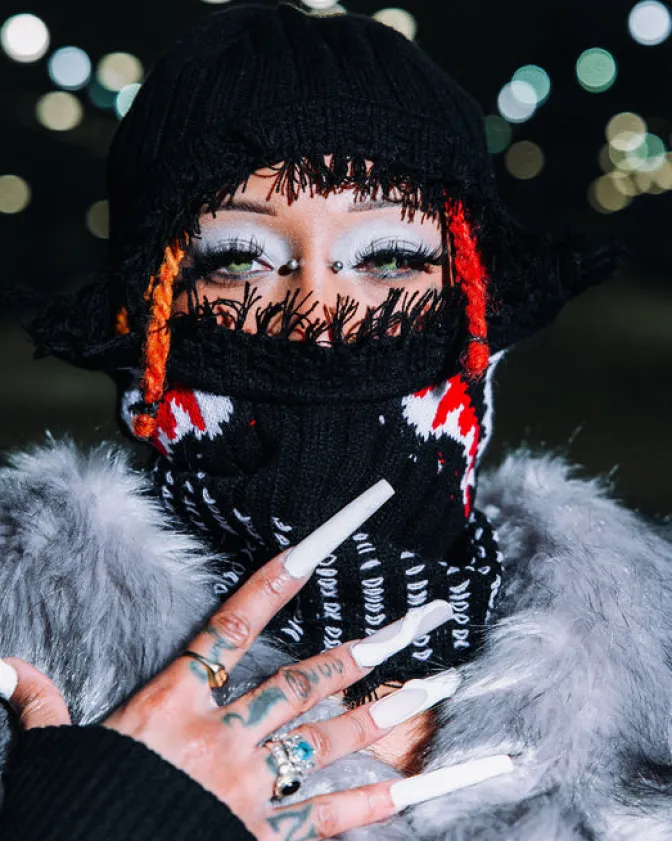BOHEMIAN FULL FACE SKI MASK