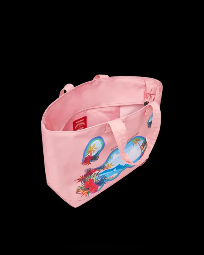 BORA BORA SHARK ISLAND VILLA BEACH TOTE