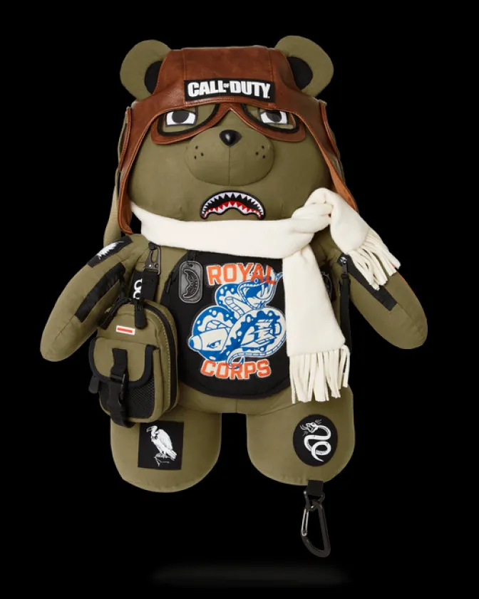 CALL OF DUTY AVIATOR FEARLESS MONEYBEAR TEDDYBEAR BACKPACK