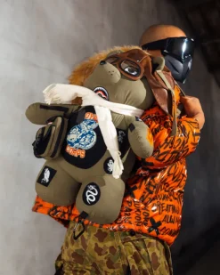 CALL OF DUTY AVIATOR FEARLESS MONEYBEAR TEDDYBEAR BACKPACK