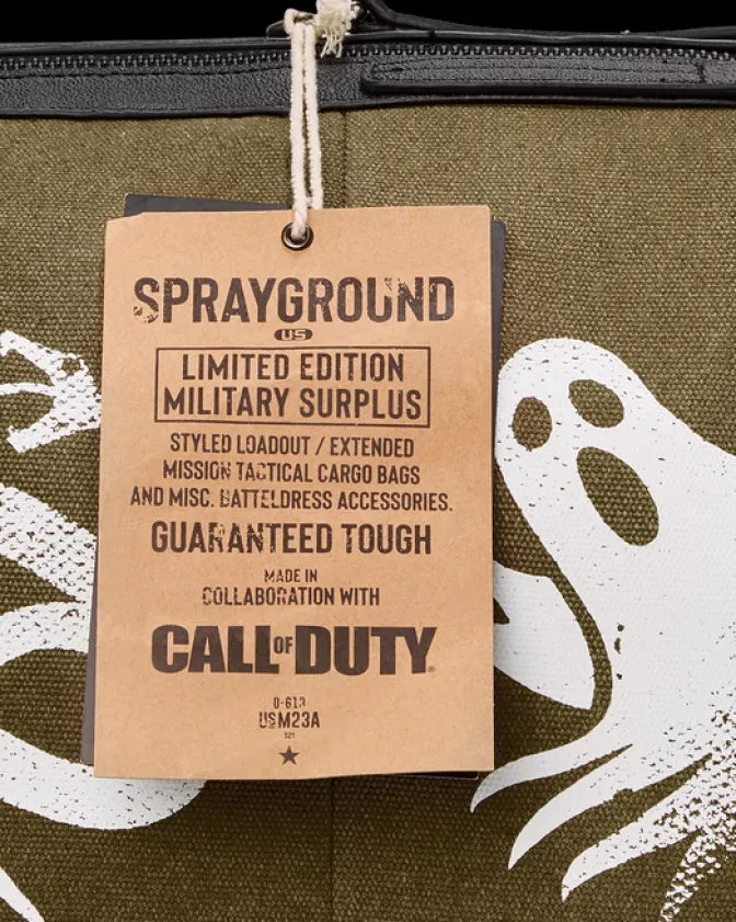 CALL OF DUTY SHARK TORPEDO DUFFLE