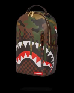 CAMO DRIP SHARKS IN PARIS BACKPACK (DLXV)