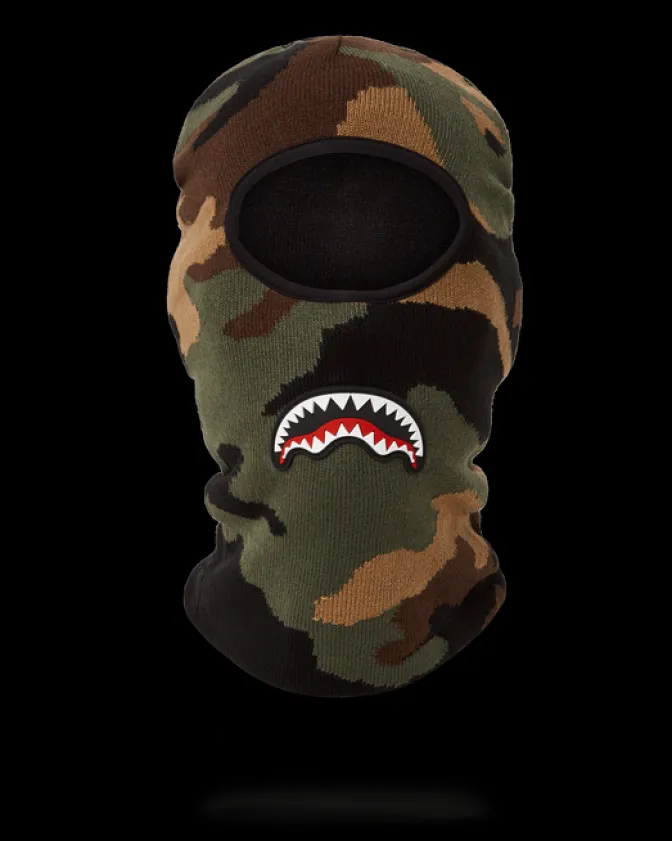 CAMO SHARK SKI MASK