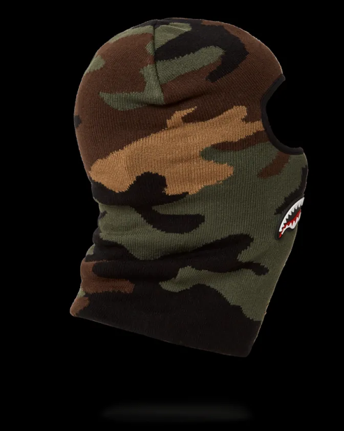 CAMO SHARK SKI MASK