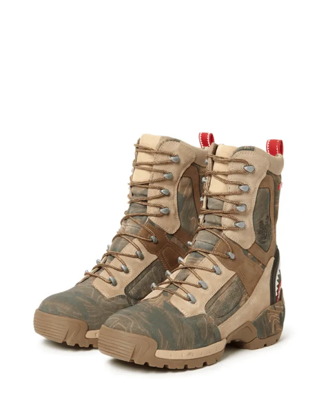 CAMO TERRAIN FUERZA COBRA PARATROOPER BOOTS - MADE IN COLOMBIA NUMBERED 1/280 PAIRS