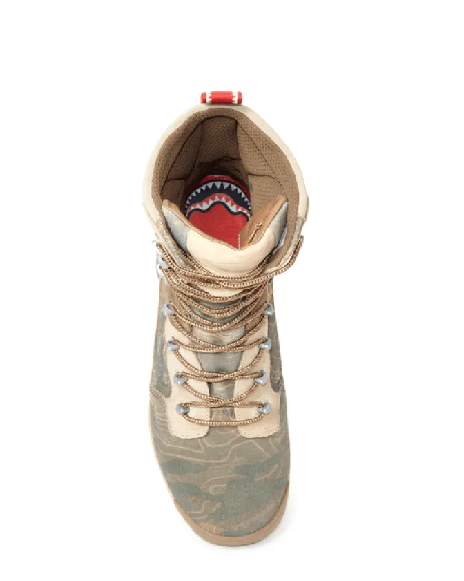 CAMO TERRAIN FUERZA COBRA PARATROOPER BOOTS - MADE IN COLOMBIA NUMBERED 1/280 PAIRS
