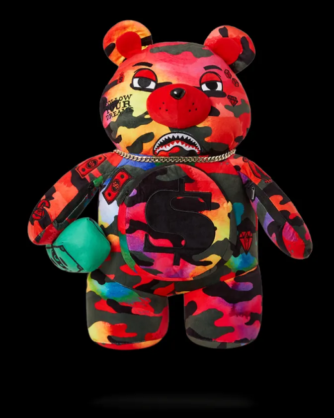 CAMOBURST MONEYBEAR TEDDYBEAR BACKPACK