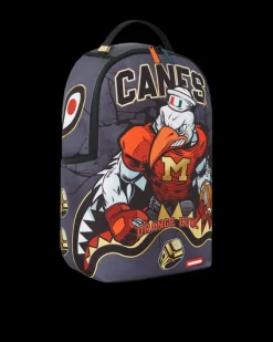 CANES MUSCLE UNIVERSITY OF MIAMI BACKPACK (WITH WARREN SAPP)