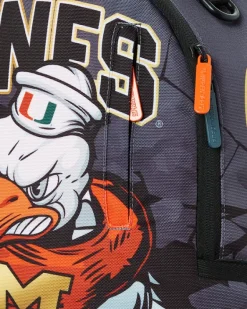 CANES MUSCLE UNIVERSITY OF MIAMI BACKPACK (WITH WARREN SAPP)