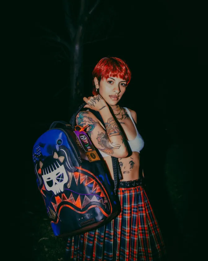 CAZZU ERRORCITO PUNK SHARK BACKPACK