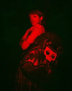 CAZZU ERRORCITO PUNK SHARK BACKPACK