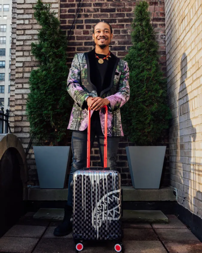 CHATEAU GHOST SHARKNAUTICS HARDSHELL CARRY-ON LUGGAGE