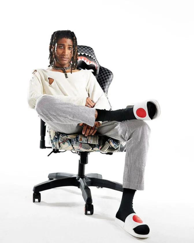 CHECK MONEY GAMING CHAIR - SUPER RARE